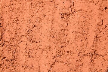 Background of a dry powder cocoa brown