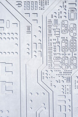 geometric patterned concrete wall texture.