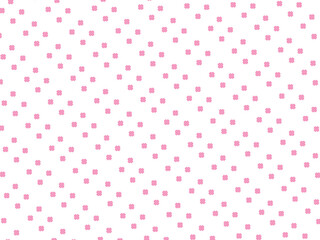 Pink plus sign seamless pattern on white background. The concept for design, web, banner.