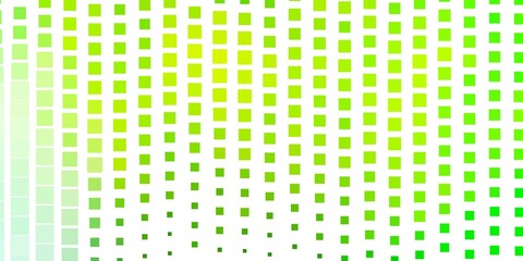 Light Green vector background with rectangles.
