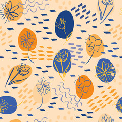 Easter Seamless Pattern