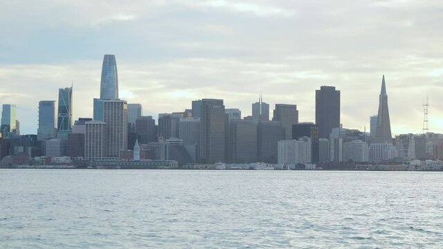 San Francisco bay area amazing skyline