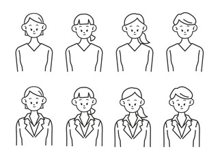 色んな女性 パターン