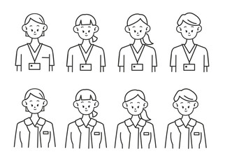 色んな女性 パターン