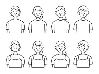 色んな女性 パターン