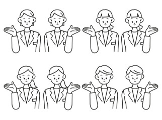 色んな女性 パターン