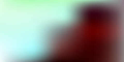 Dark pink, yellow vector blur drawing.