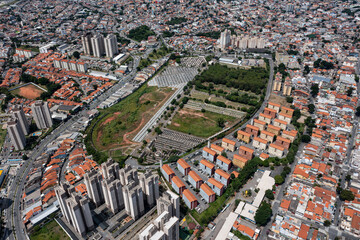 Santo Andre city, Sao Paulo state, Brazil. Our Lady of Mount Carmel Cemetery.
