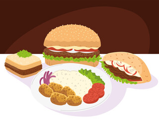 delicious food arabic