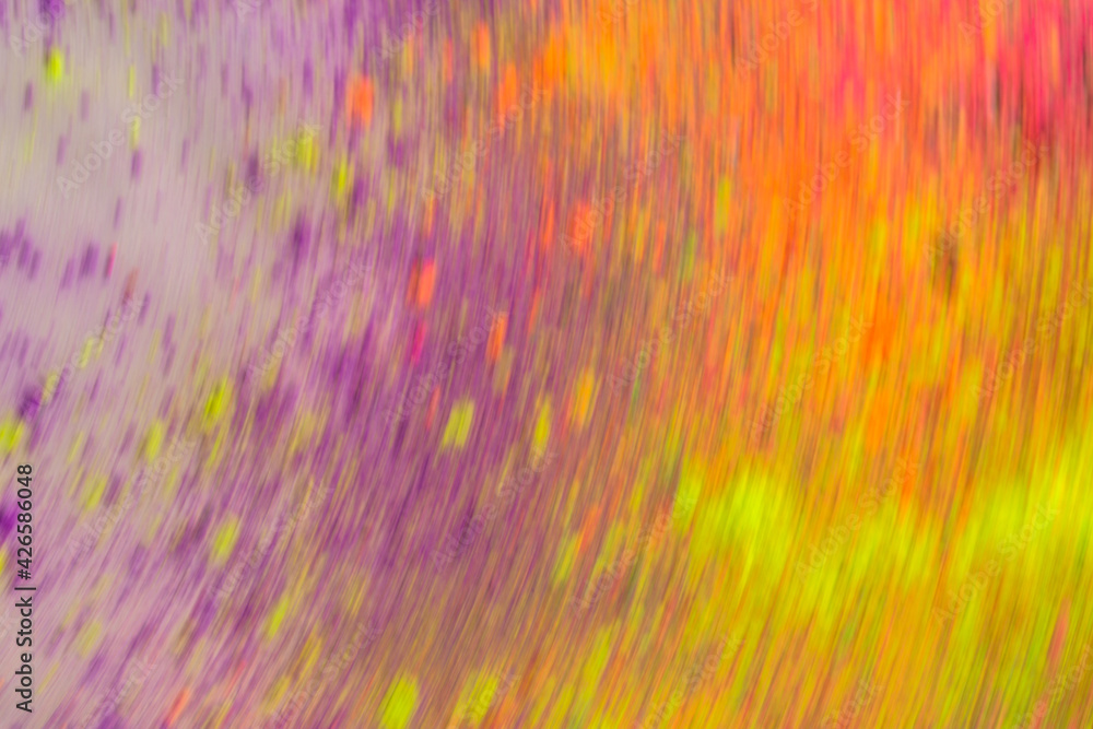 Poster .capturing fast-moving color images using a long exposure makes the image seen with speed and blur..