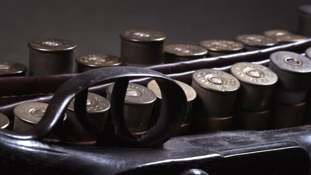Old Style Weapon Rifles and Bullets