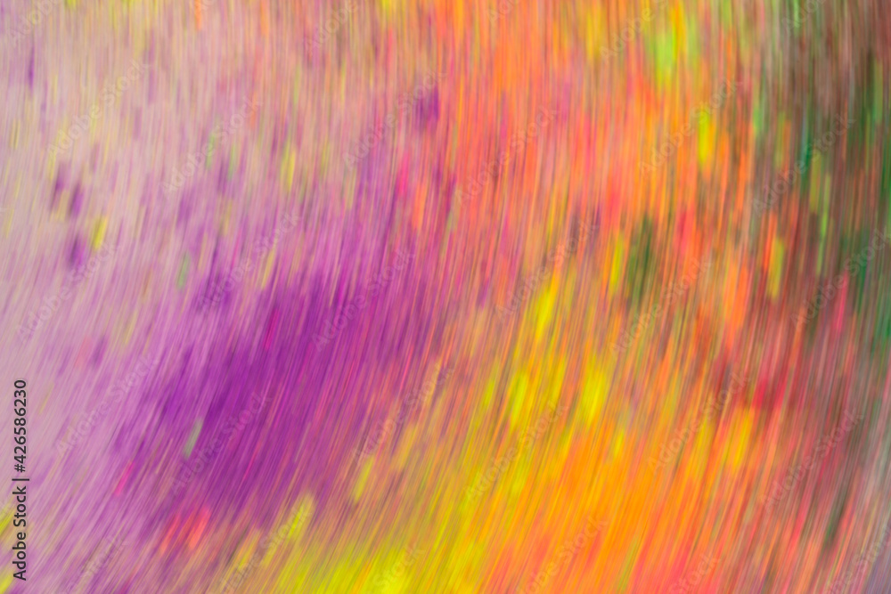 Poster .capturing fast-moving color images using a long exposure makes the image seen with speed and blur..