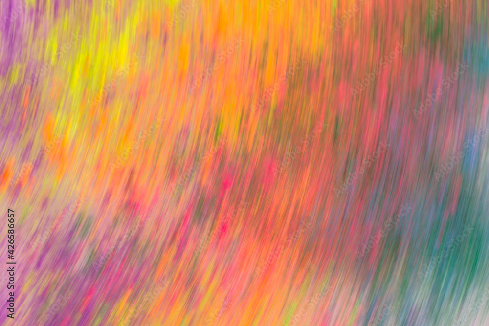 Poster .capturing fast-moving color images using a long exposure makes the image seen with speed and blur..