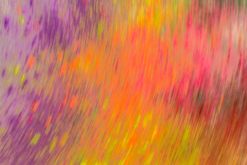 Capturing fast-moving color images using a long exposure Makes the image seen with speed and blur..The concept of the image that complements the story of speed moving background, and color.