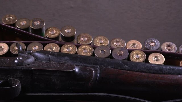 Old Style Weapon Rifles and Bullets