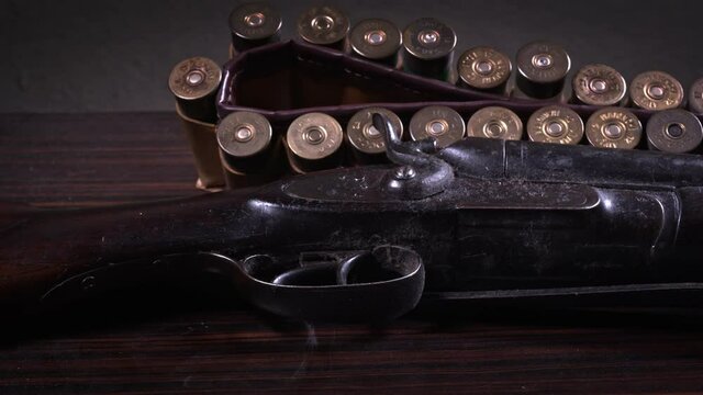 Old Style Weapon Rifles and Bullets