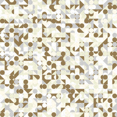 Abstract Geometric Pattern generative computational art illustration