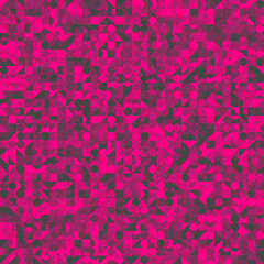 Abstract Geometric Pattern generative computational art illustration