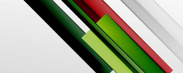 Multicolored lines background. Design template for business or technology presentations, internet posters or web brochure covers