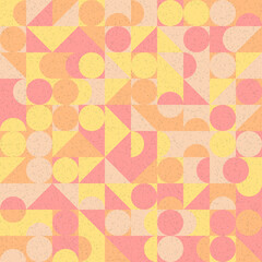 Abstract Geometric Pattern generative computational art illustration