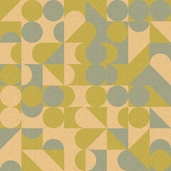 Abstract Geometric Pattern generative computational art illustration