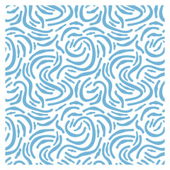 Fototapeta premium Seamless pattern of ink lines. 
