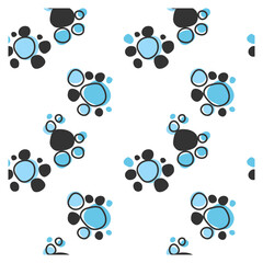 Abstract seamless pattern of camouflage skin or cells. Repeating texture. Figure for textiles. Surface design. © Dzianis