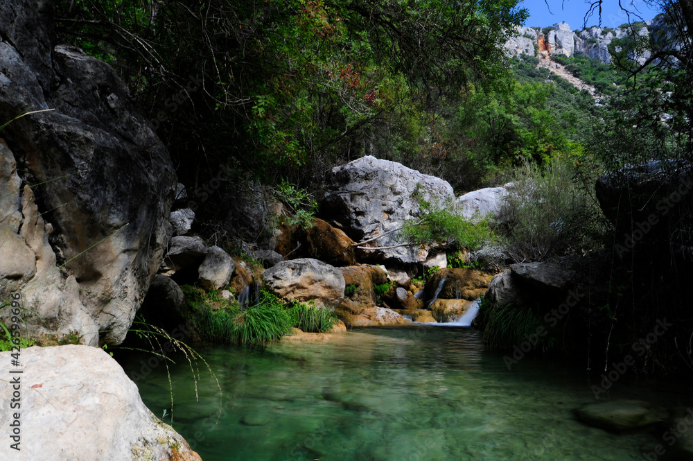 Sticker Gewässer in der Sierra de Cazorla, Spanien // Waters in the Sierra de Cazorla, Spain 