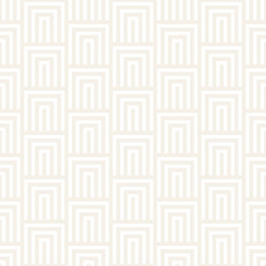 Vector seamless subtle lines mosaic pattern. Modern stylish abstract texture. Repeating geometric tiles