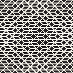 Plakat Vector seamless pattern. Modern stylish abstract texture. Repeating geometric tiles
