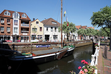 Westfleth von Buxtehude, Hansestadt, Niedersachsen, Deutschland, Europa -- 
Westfleth of Buxtehude,...