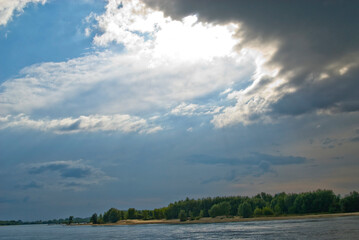 on the river is coming storm