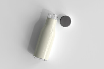 Beverage Bottle with Blank Label