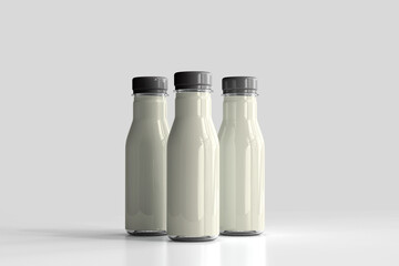 Beverage Bottle with Blank Label