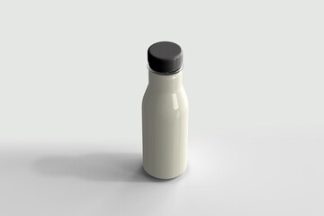 Beverage Bottle with Blank Label