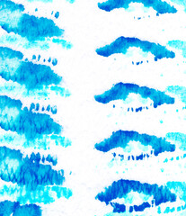 Shawl Moroccan Ikat. Paisley Dye Splatter Aztec