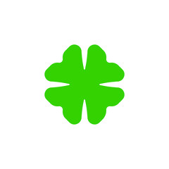 clover icon design template