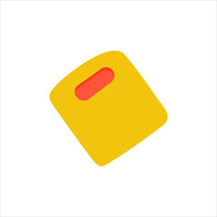 Scales doodle. Fitness. Healthy lifestyle. Icon, graphics, isolated on a white background.
