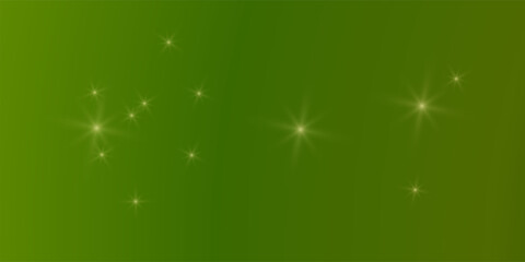 Gradient colorful bright background with stars flare glare lights. Vector illustration horizontal format