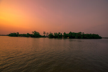 Background of one of the religious sites in Thailand (Wat Sothon Wararam Worawihan) in Chachoengsao, tourists always come to make merit.
