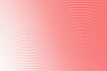 Bright polka dot pop art halftone pattern
