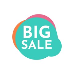 Big Sale Deal Special discount Promotion price Tag sign shop retail business Vector illustration