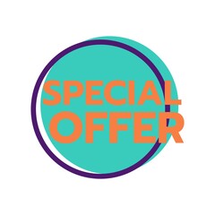 special offer Sale discount Deal Promotion price Tag sign shop retail business Vector illustration