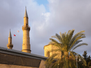 Bedesten (former St. Nicholas church) at Selimiye quarter in north Nicosia. Cyprus