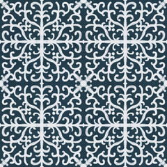 stylized ethnic pattern.