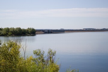 With an area of ​​1338 ha, the Nechranice Reservoir is the fifth largest dam reservoir in the Czech Republic and also the dam reservoir with the longest spillway dam in Central Europe 3280 meters.