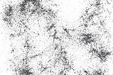  Grunge black and white pattern. Monochrome particles abstract texture. Background of cracks, scuffs, chips, stains, ink spots, lines. Dark design background surface..