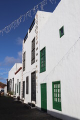 Pittoresque Village Blanc de Teguise Lanzarote Îles Canaries Espagne