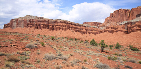 Capitol Reef National Park in Utah, USA
