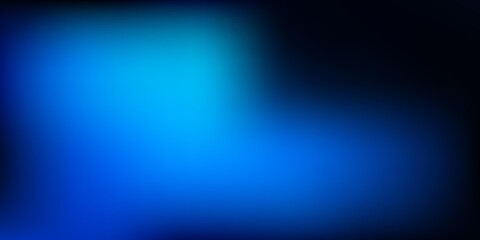 Dark BLUE vector abstract blur backdrop.